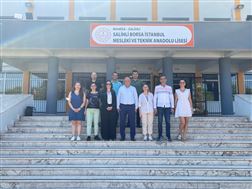 Öğretmenlerimizin Salihli Borsa Mesleki ve Teknik Anadolu Lisesi Ziyareti